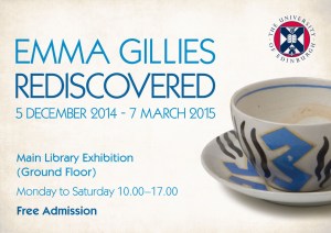 Emma Gillies Exhibition graphic